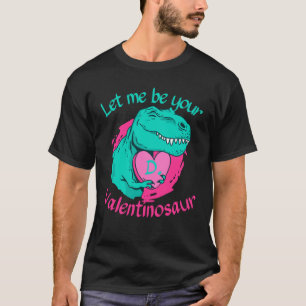 Camiseta Amado D Inicial Deixe-me pelo seu Dia de os namora