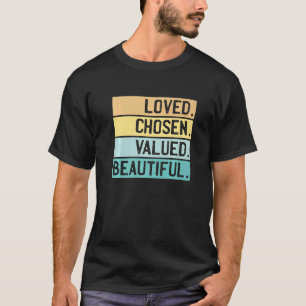 Camiseta Amado Escolhido Bela Cristã Valente