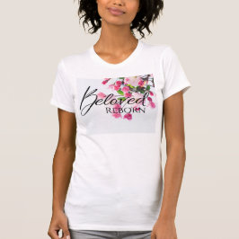 Camiseta Amado Renascer Flores Rosa Est. 2020 TShirt