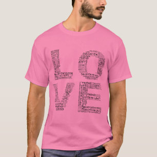 Camiseta Amados o apoios (texto preto)