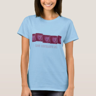 Camiseta amam conquistadores todos