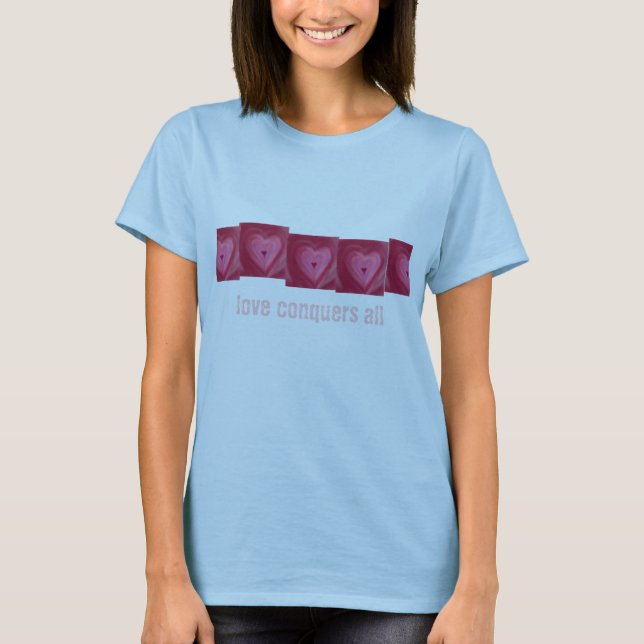 Camiseta amam conquistadores todos (Frente)