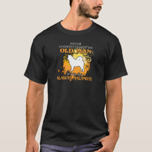 Camiseta amam o Presente do Alaskan Malamute Funny