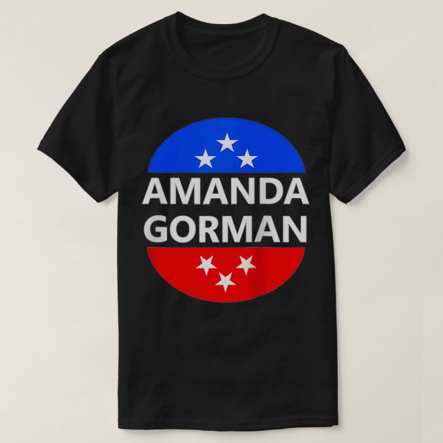 Camiseta Amanda Gorman Poet Inauguration 2021 Day Janu (Frente do Design)