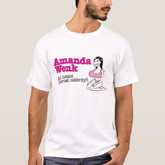 Camiseta Amanda Wenk (luz) (Frente)