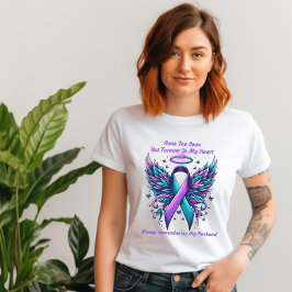 Camiseta Amando a Esposa de Consciência do Suicídio
