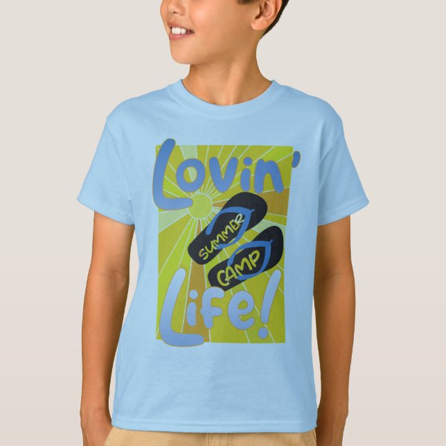 Camiseta Amando a vida do verão! (Frente)