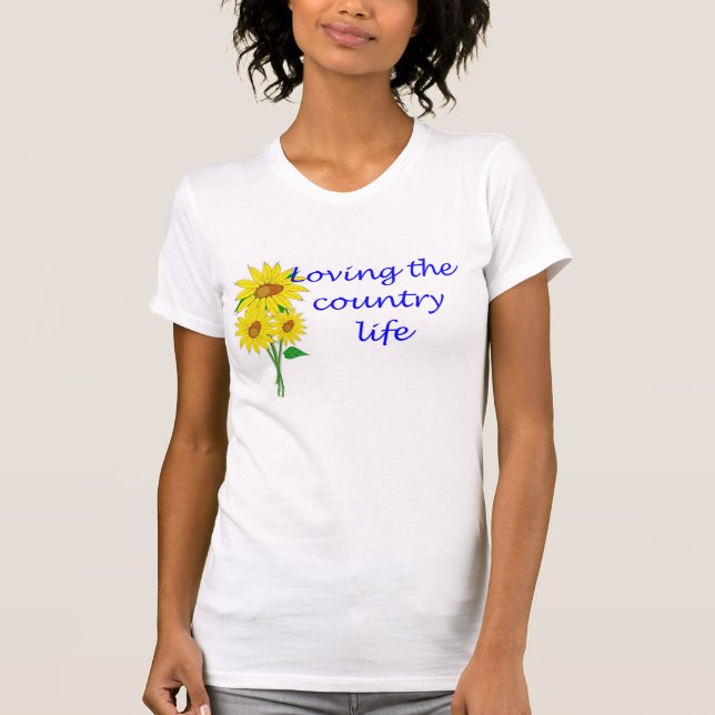 Camiseta Amando a vida no campo (Frente)