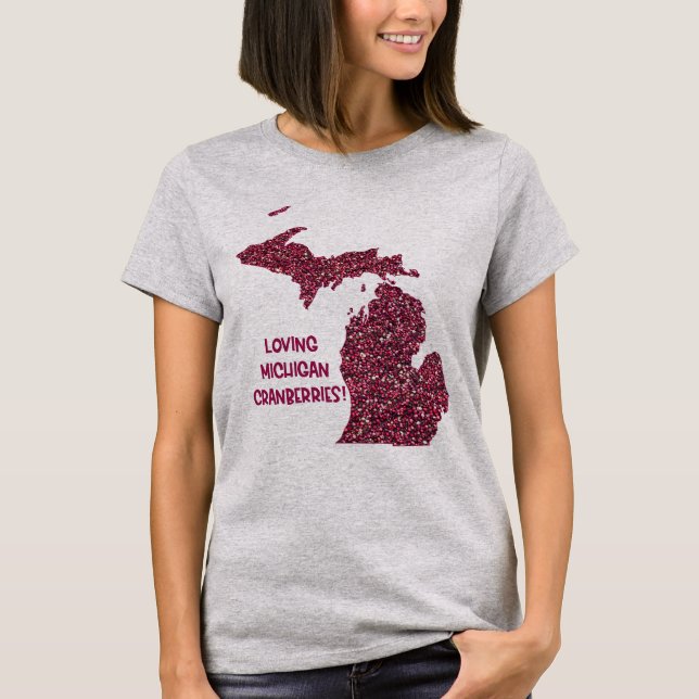 Camiseta Amando as Amoras de Michigan (Frente)