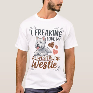 Camiseta Amando Corações e Patas de Westie_1