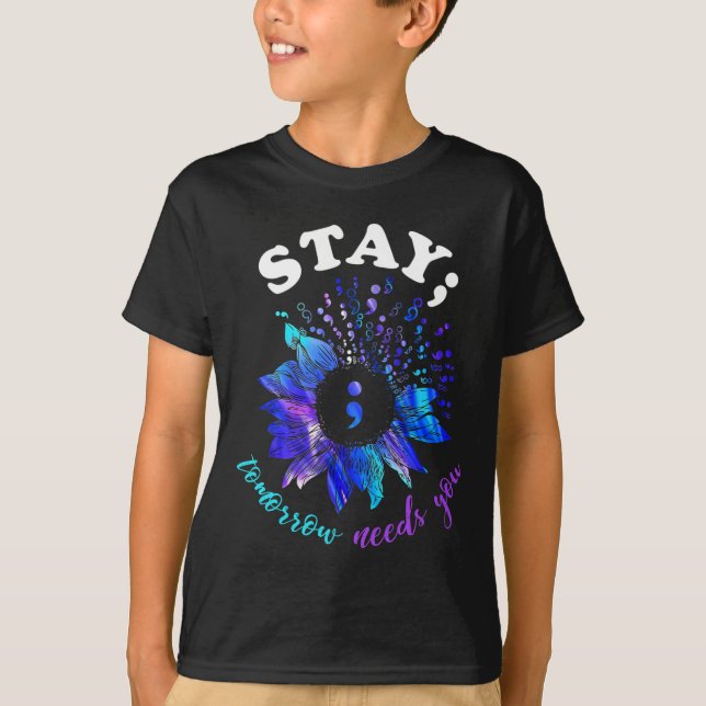 Camiseta Amanhã Precisa De Seus Problemas De Saúde Mental (Frente)