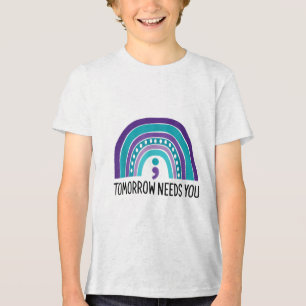 Camiseta Amanhã Precisa De Sua Predição De Suicídio De Semi