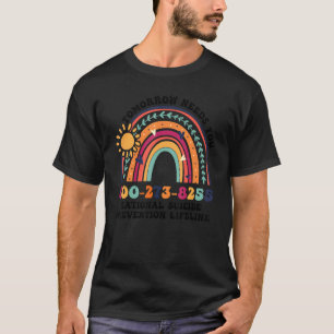 Camiseta Amanhã Precisa De Você Para A Prevenção Nacional D
