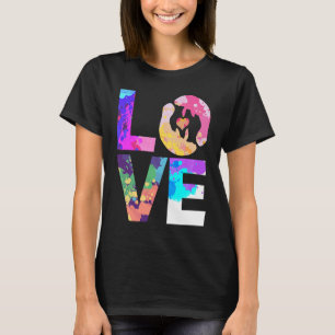 Camiseta Amanhecer Colorido da Mana Vaca Marinha Trichechid