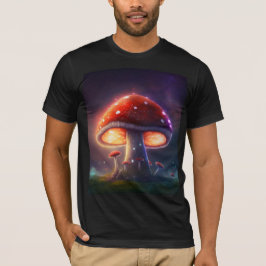 Camiseta Amanita Muscaria Bella + Canvas Curta-Folha