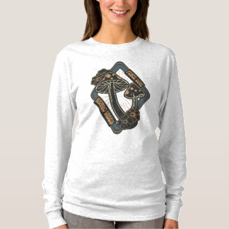 Camiseta Amanita Muscaria Mushroom Botanical Cottagecore 