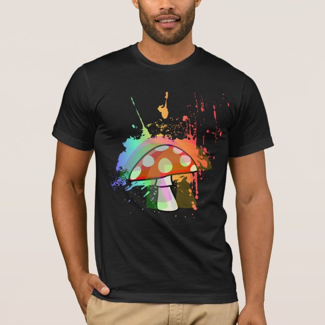 Camiseta Amanita Muscaria Psychedelic Mushroom (Frente)