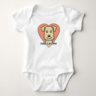 Camiseta Amante amarelo do laboratório