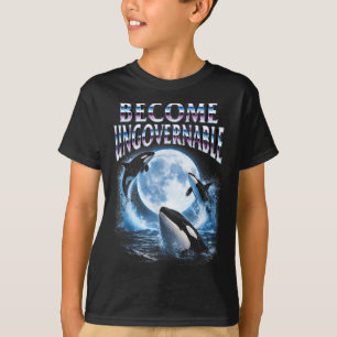 Camiseta Amante da baleia orca mar oceano animal se torna