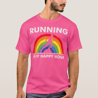 Camiseta Amante da Corrida Orgulho Gay Cores da Bandeira LG
