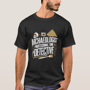 Camiseta Amante da História Arqueólogo Humor Arqueologia Pr