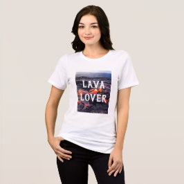 Camiseta Amante da Lava - Geologia Vulcânica