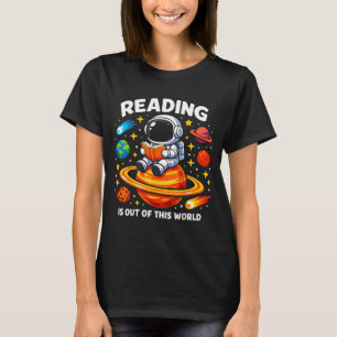 Camiseta Amante da leitura de livros engraçados fora do esp