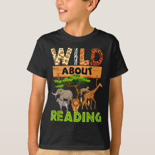 Camiseta Amante da leitura leitura selvagem leitura de livr