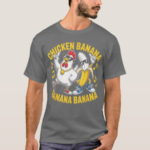 Camiseta Amante da Música Banana Banana Banana Frango Músic