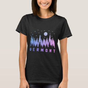 Camiseta Amante da Natureza da Árvore de Pinheiro de Vermon