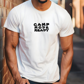 Camiseta Amante da natureza em trilhas minimalistas