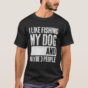 Camiseta Amante da Pesca Engraçado Eu Gosto de Pescar Meu C