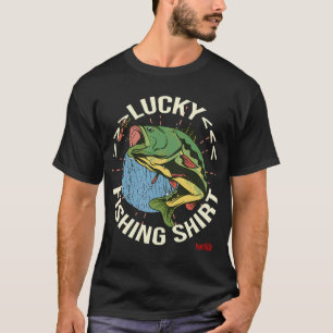 Camiseta Amante da Pesca Marítima Pescador Pescador