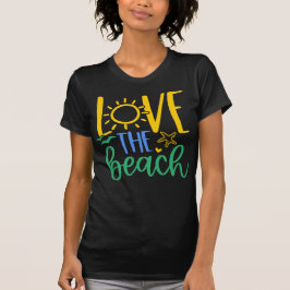 Camiseta Amante da Praia "Amo a Praia"