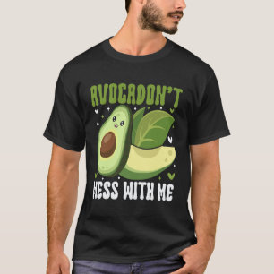 Camiseta Amante de Abacate Não Brinque Comigo - Pun de Abac