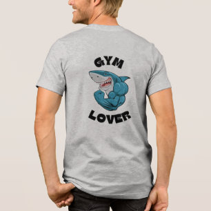 Camiseta Amante de Academia de Tubarão