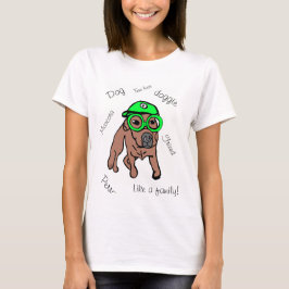 Camiseta amante de animais, cachorro