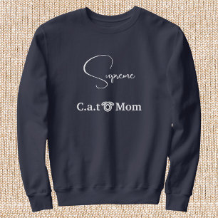 Camiseta Amante de Animais de Estimação Azul Marinho Branco