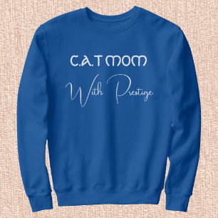 Camiseta Amante de Animais de Estimação Branco Script Gata