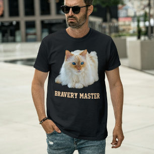 Camiseta Amante de Animais Moderna Tipografia Simples Foto
