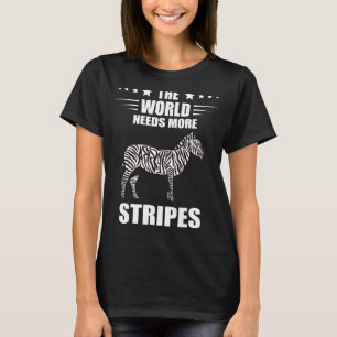 Camiseta Amante de Animais Silvestres O Mundo Precisa de Ma