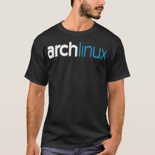 Camiseta Amante de Arch Linu com o Tet do Ss de Código Aber