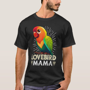 Camiseta Amante de Ave Mãe Ama de Pássaros Papagaio Mulhere
