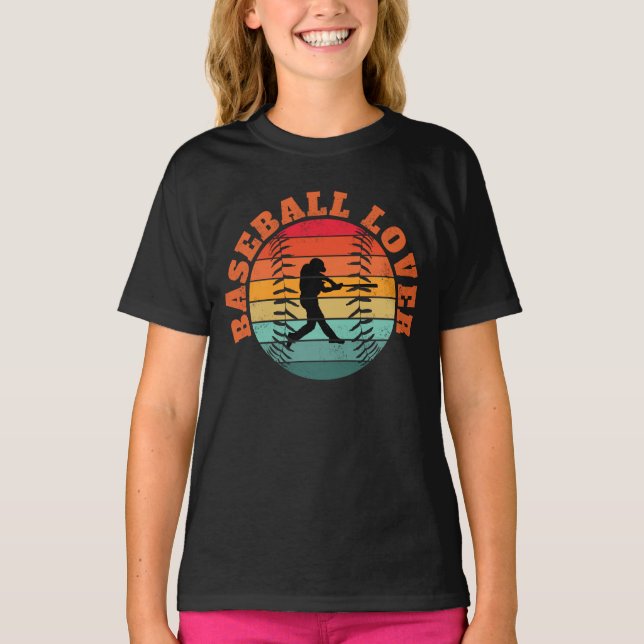 Camiseta Amante de Beisebol (Frente)