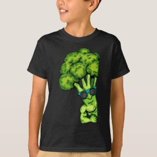 Camiseta Amante de Brócolis Legumes Saudáveis Ginásio Fitne