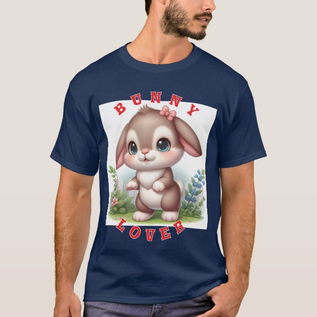 Camiseta Amante de Bunny (Frente)