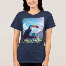 CAMISETA AMANTE DE CACAU - TOUCAN