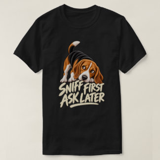 Camiseta Amante de Cachorro Beagle Engraçado Humor de Farej