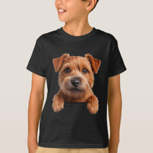 Camiseta amante de cachorro engraçado fofo Norfolk terrier