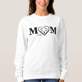 Camiseta Amante de cachorro, mãe personalizada